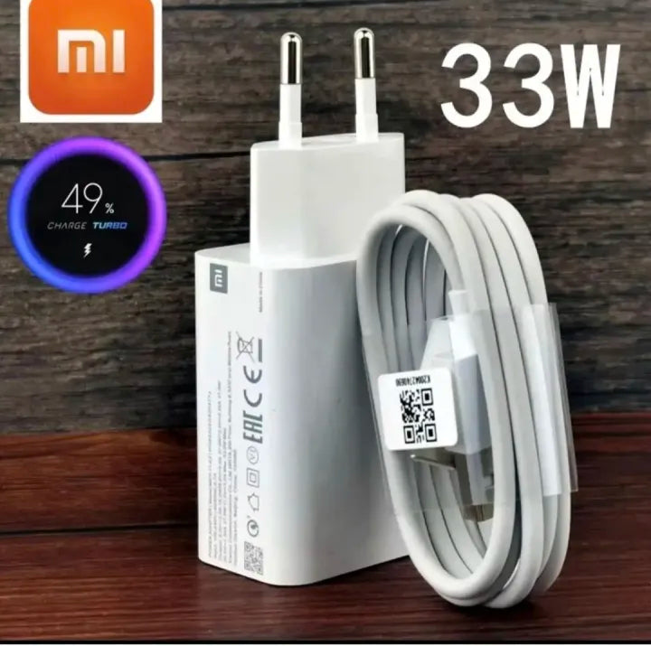 ⚡ 33W Super Fast Charger – Charge Your Phone in Minutes
