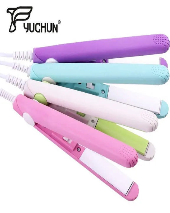 💇‍♀️ Mini Hair Straightener – Portable Hair Styler | Quick Heat & Travel Friendly
