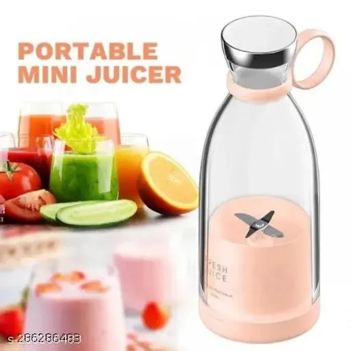 🥤 Portable Mini Blender – Fresh Juice Anywhere | USB Rechargeable