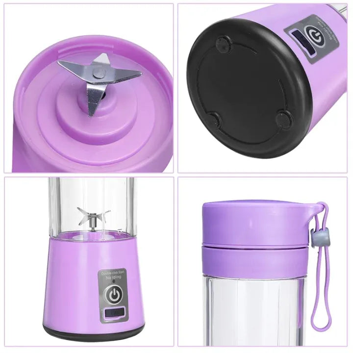 🥤 Portable Mini Blender – Fresh Juice Anywhere | USB Rechargeable