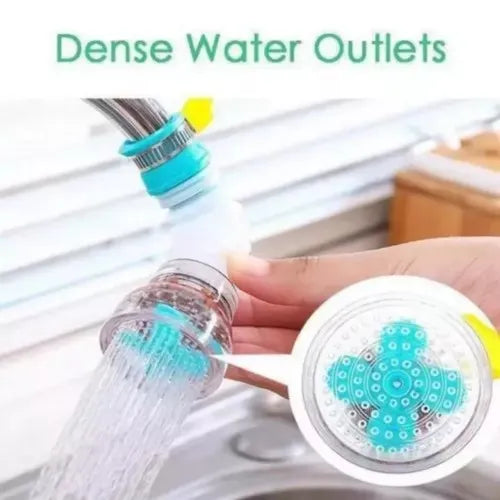 🚿 360° Rotatable Faucet Tap Shower – Adjustable Water Filter | Splash-Free Kitchen Tool