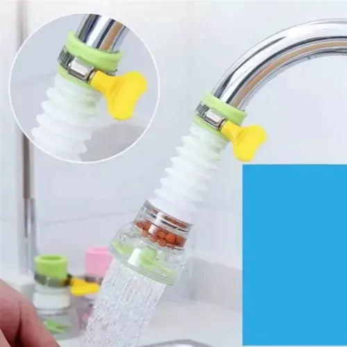 🚿 360° Rotatable Faucet Tap Shower – Adjustable Water Filter | Splash-Free Kitchen Tool