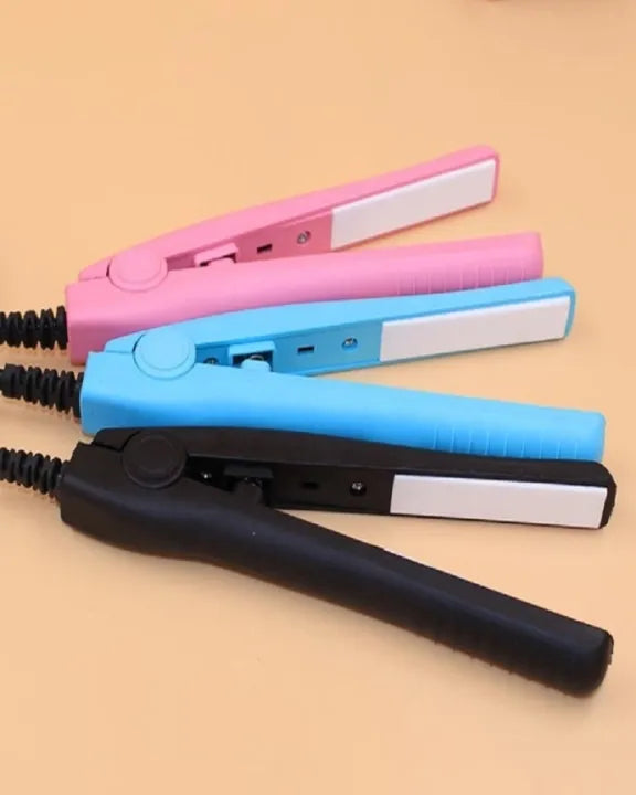💇‍♀️ Mini Hair Straightener – Portable Hair Styler | Quick Heat & Travel Friendly